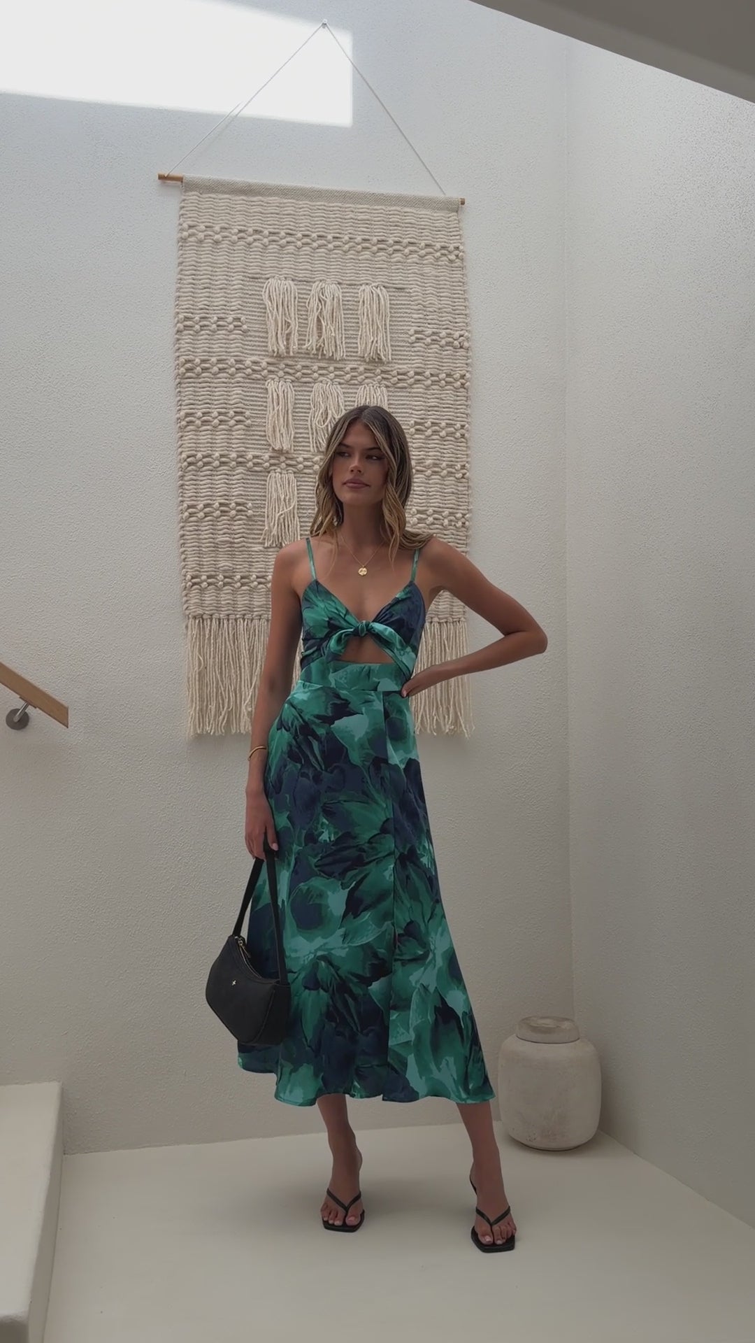 Dreamers Midi Dress - Calista Print - Billy J