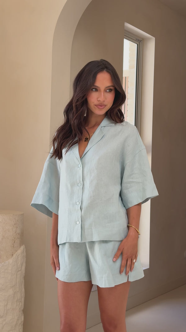 Luna Shorts - Blue - Billy J