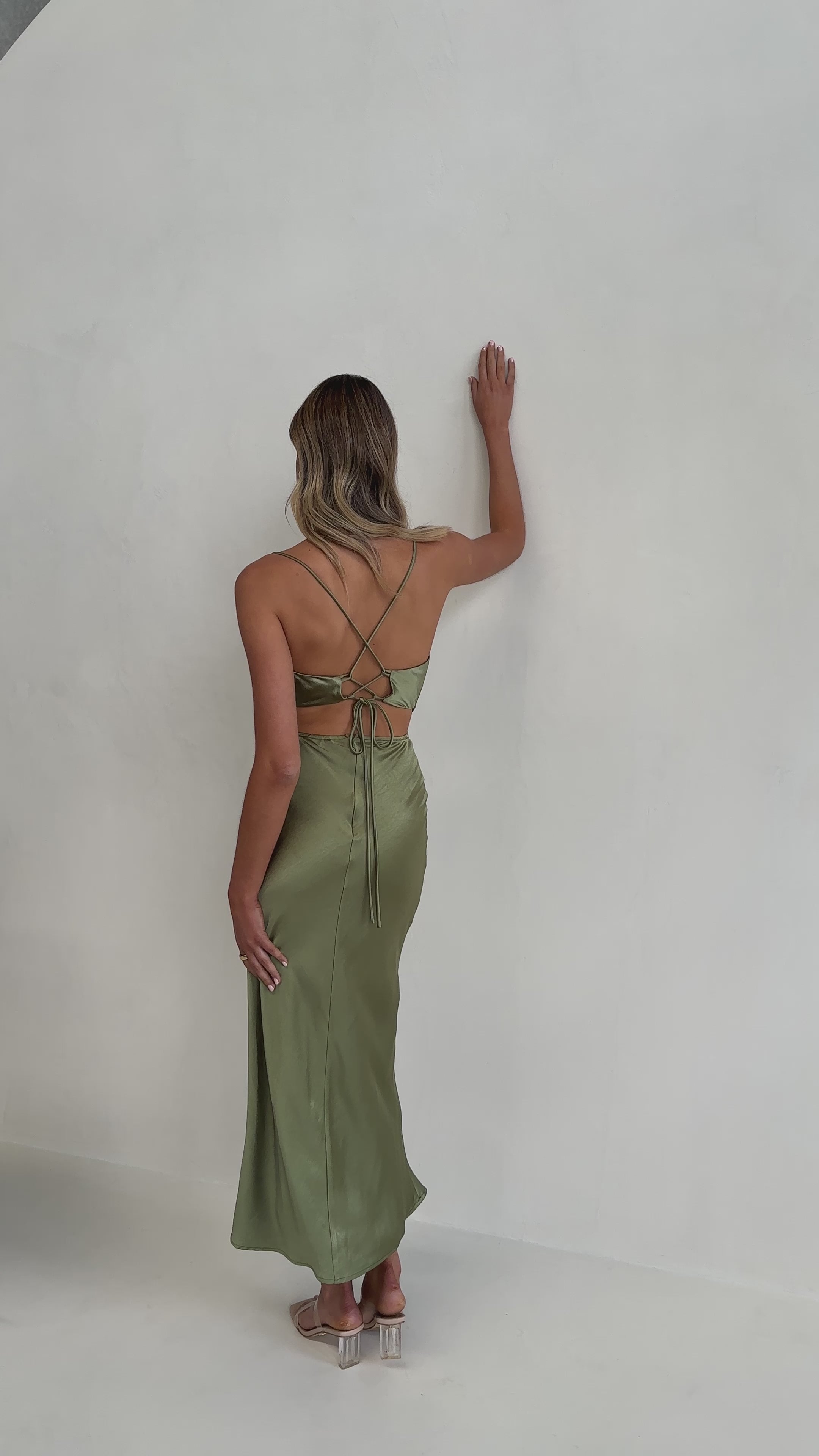 Sloan Midi Dress - Olive