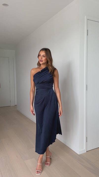 Load and play video in Gallery viewer, Marissa Maxi Dress - Navy
