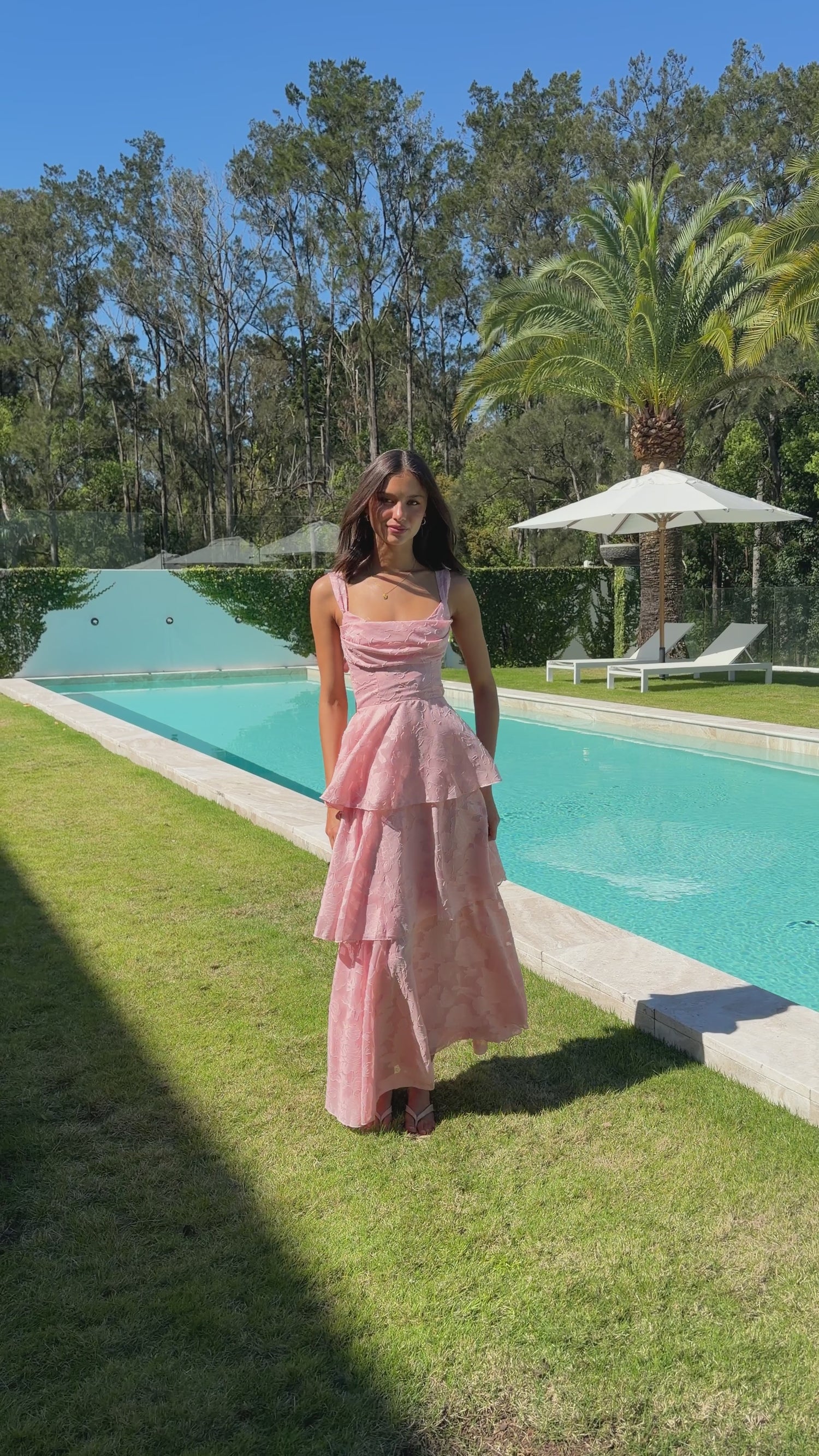 Macy Maxi Dress - Pink - Billy J
