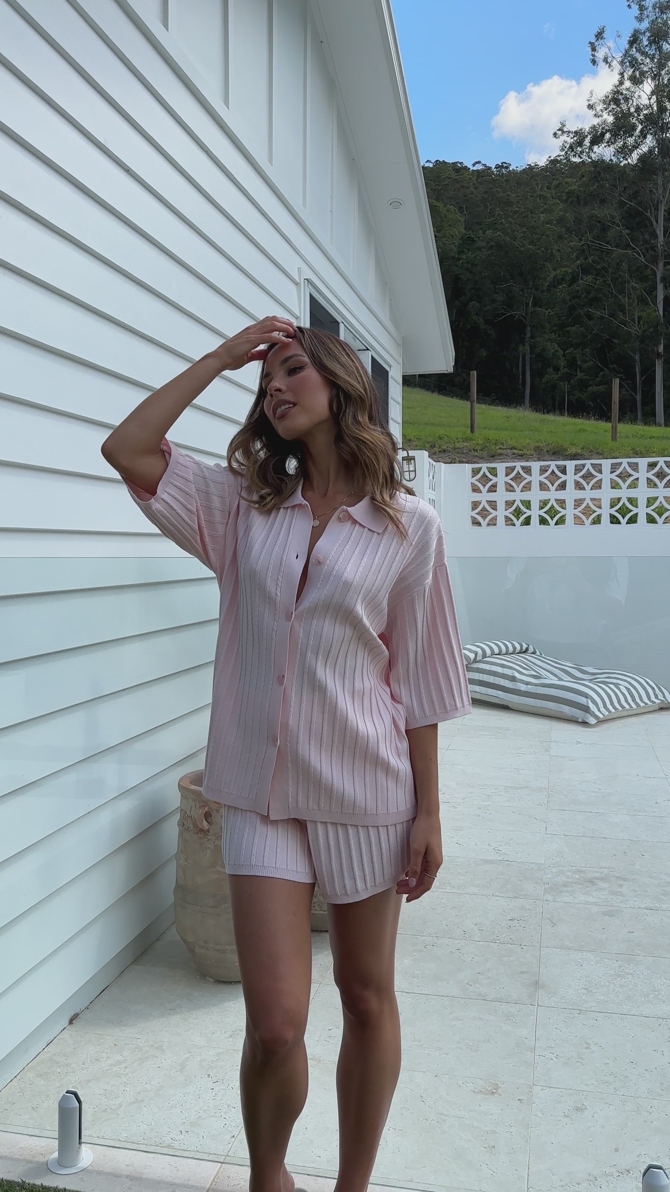 Marisol Shirt - Baby Pink - Billy J