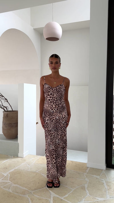 Load and play video in Gallery viewer, Namiko Maxi Dress - Selena Print
