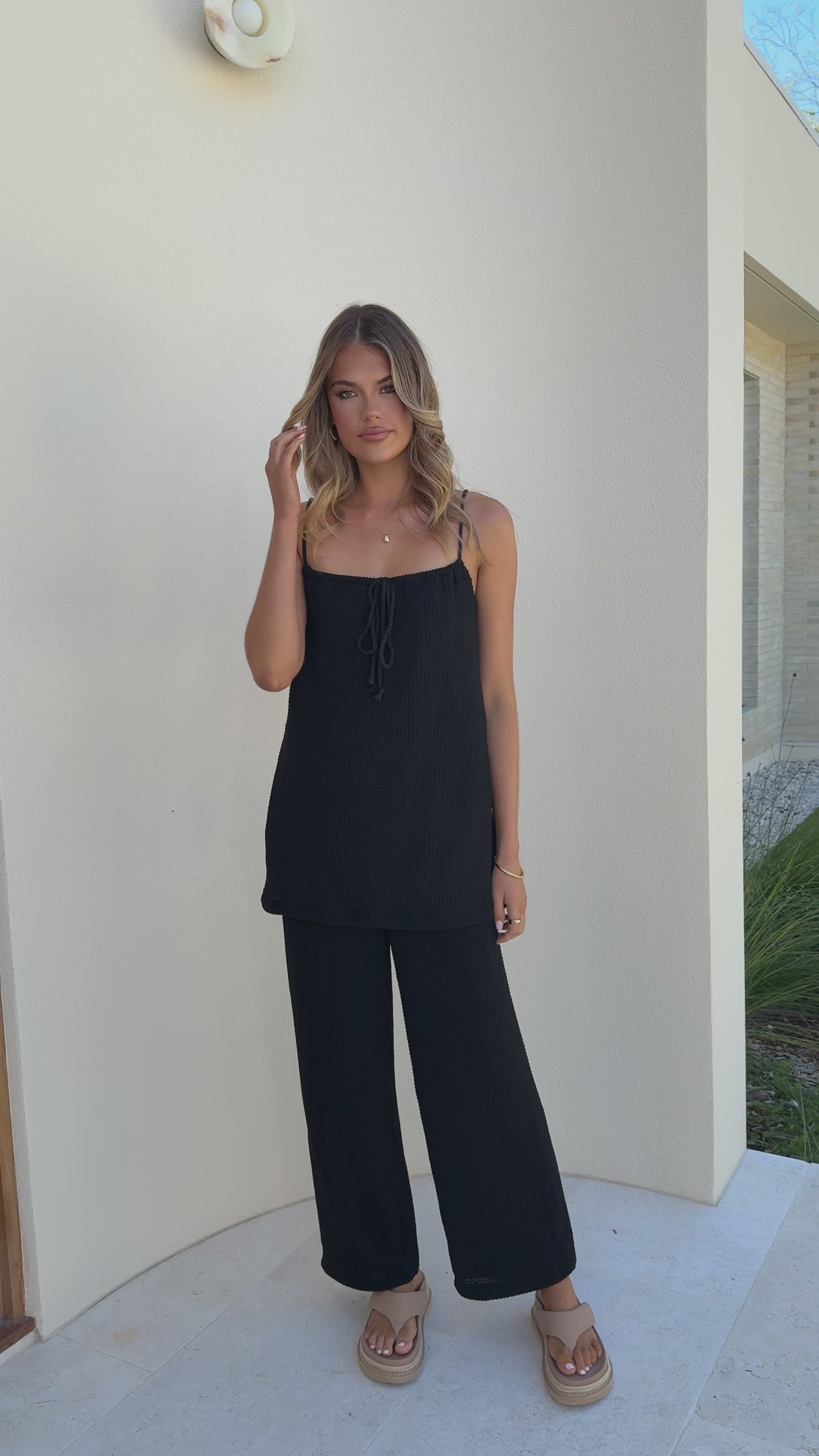 Naisha Pants - Black - Billy J