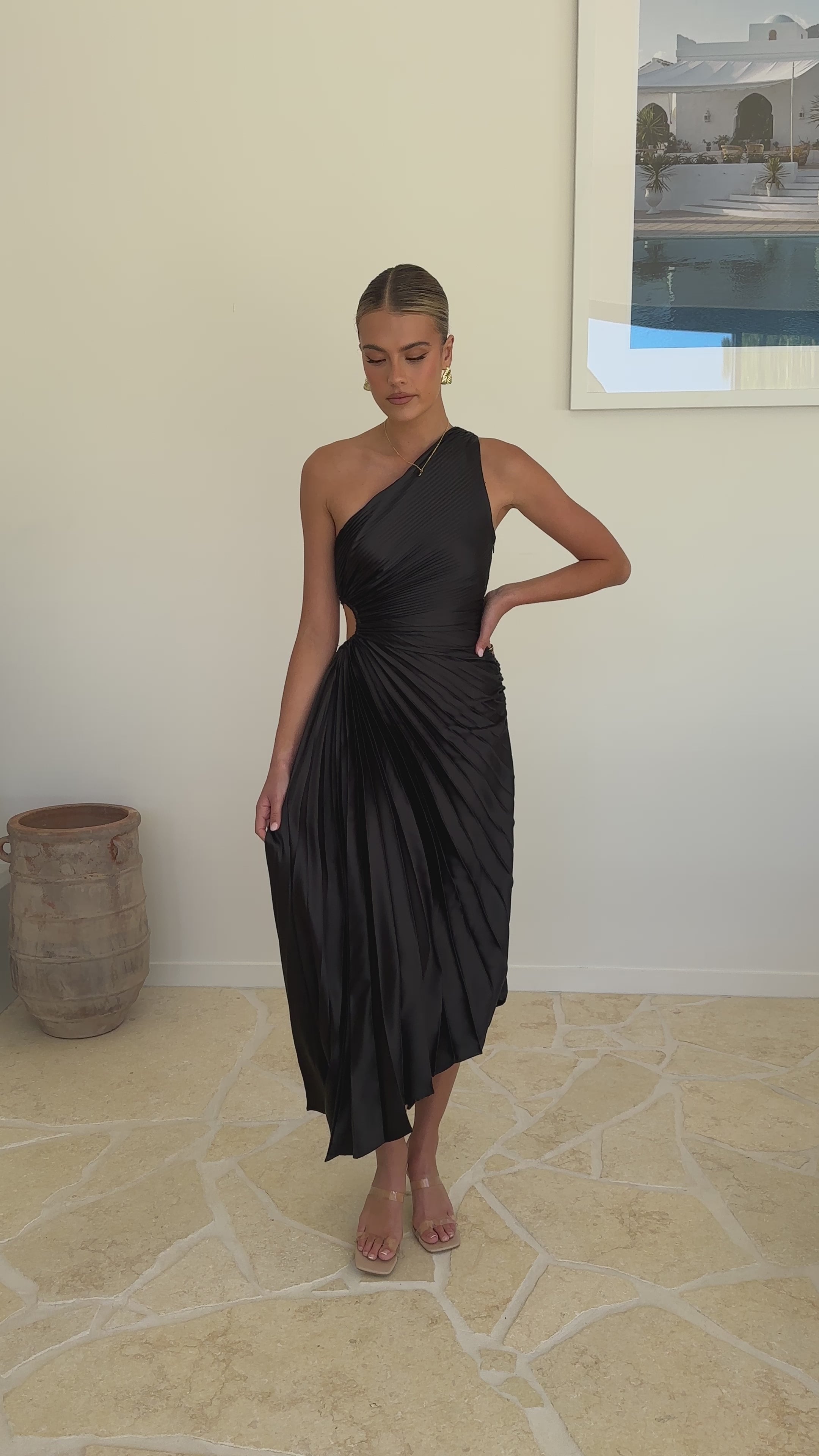 Olivia Maxi Dress - Black