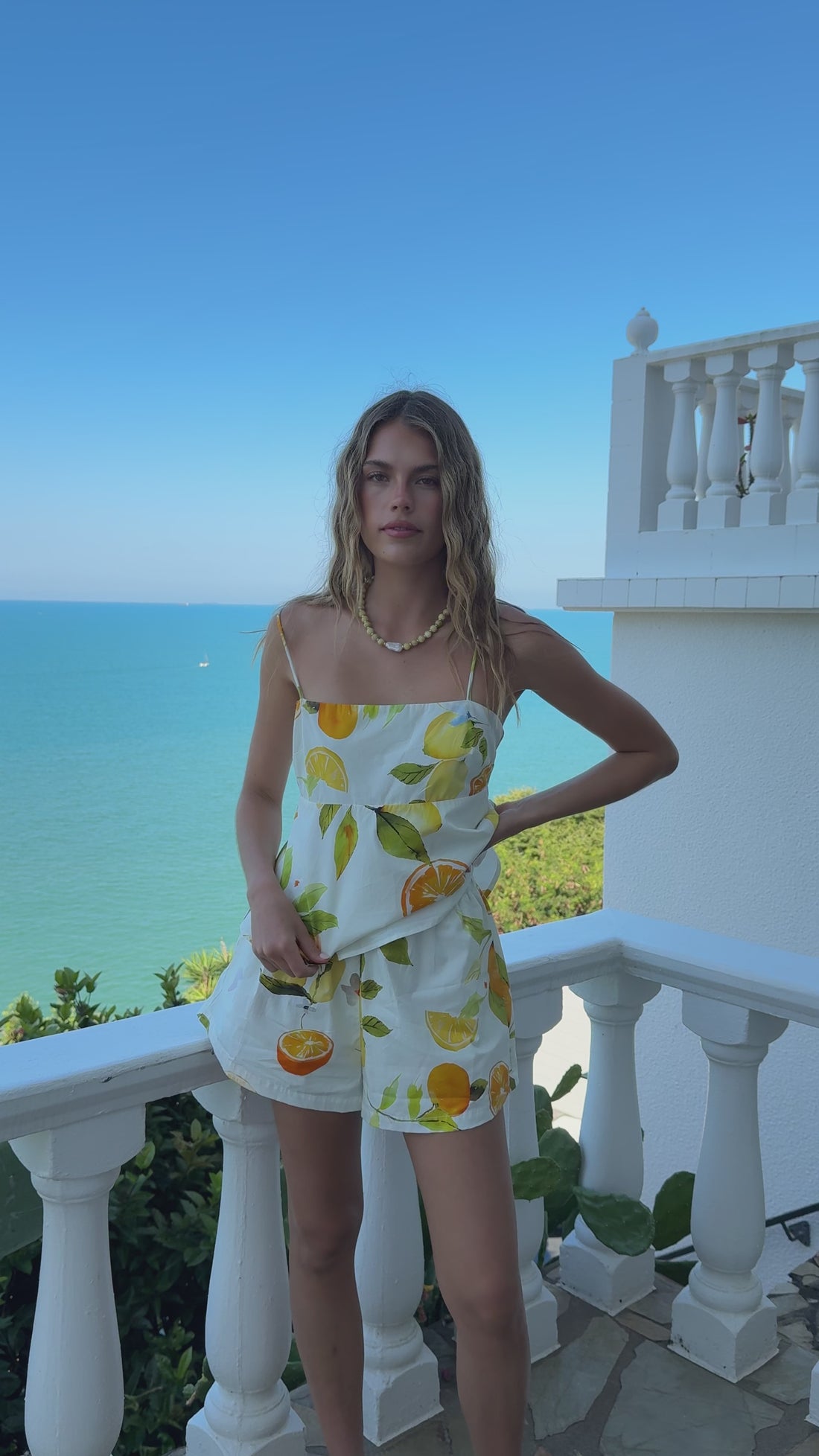 Marcie Top - Sunshine and Lemons - Billy J