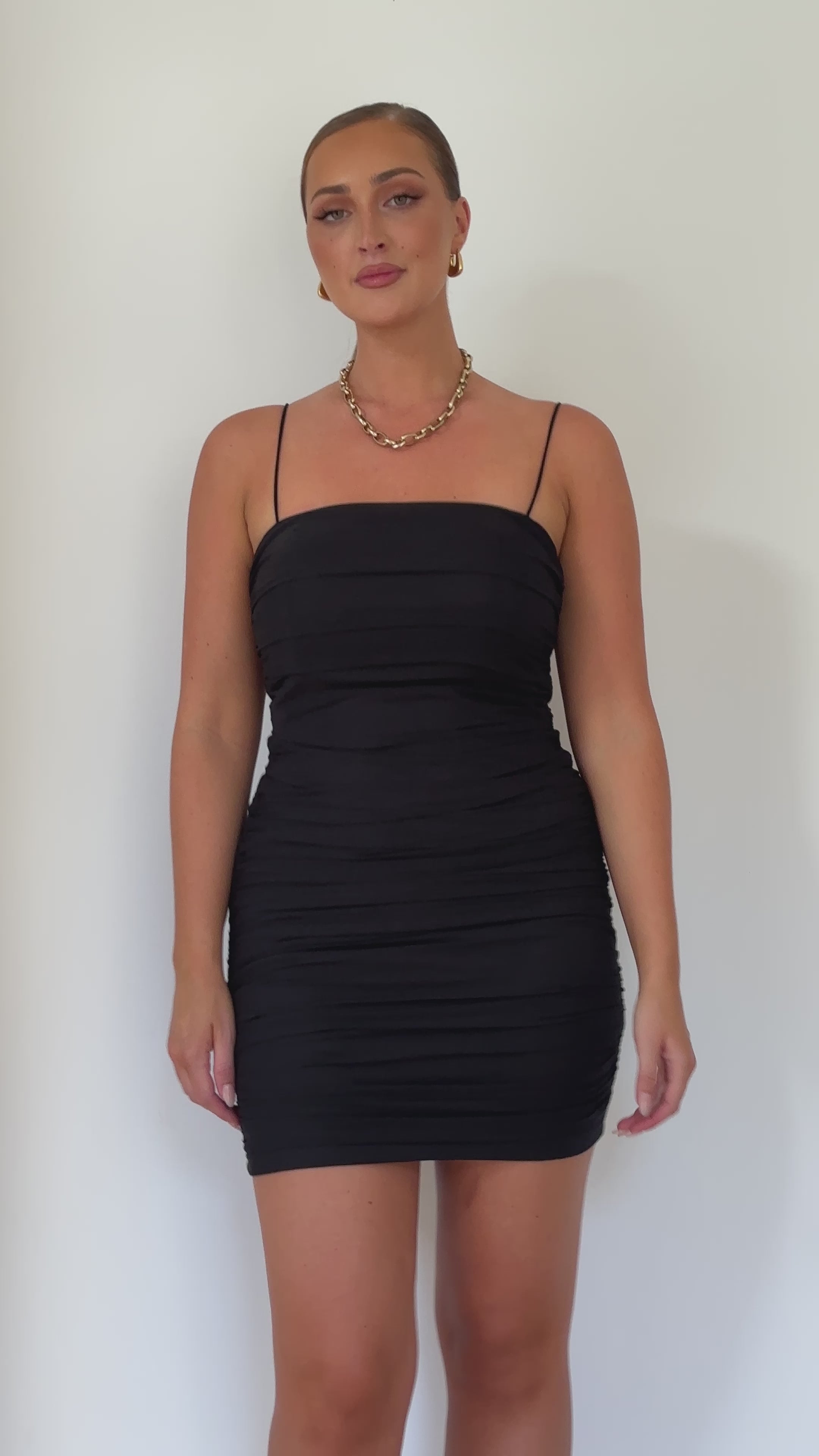 Luella Mini Dress - Black