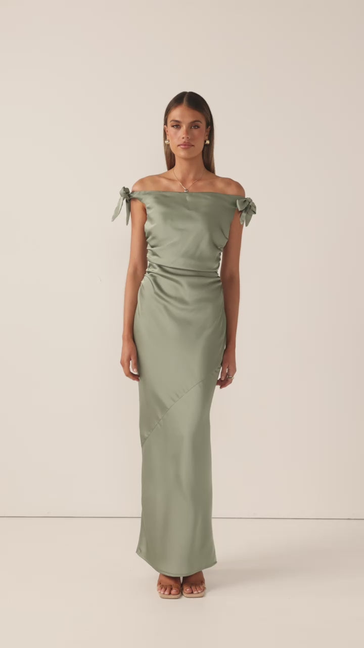 Meghan Maxi Dress - Green - Buy Women's Dresses