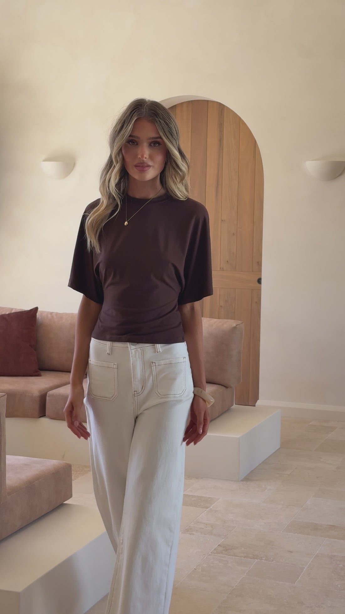 Ailani Top - Chocolate - Billy J