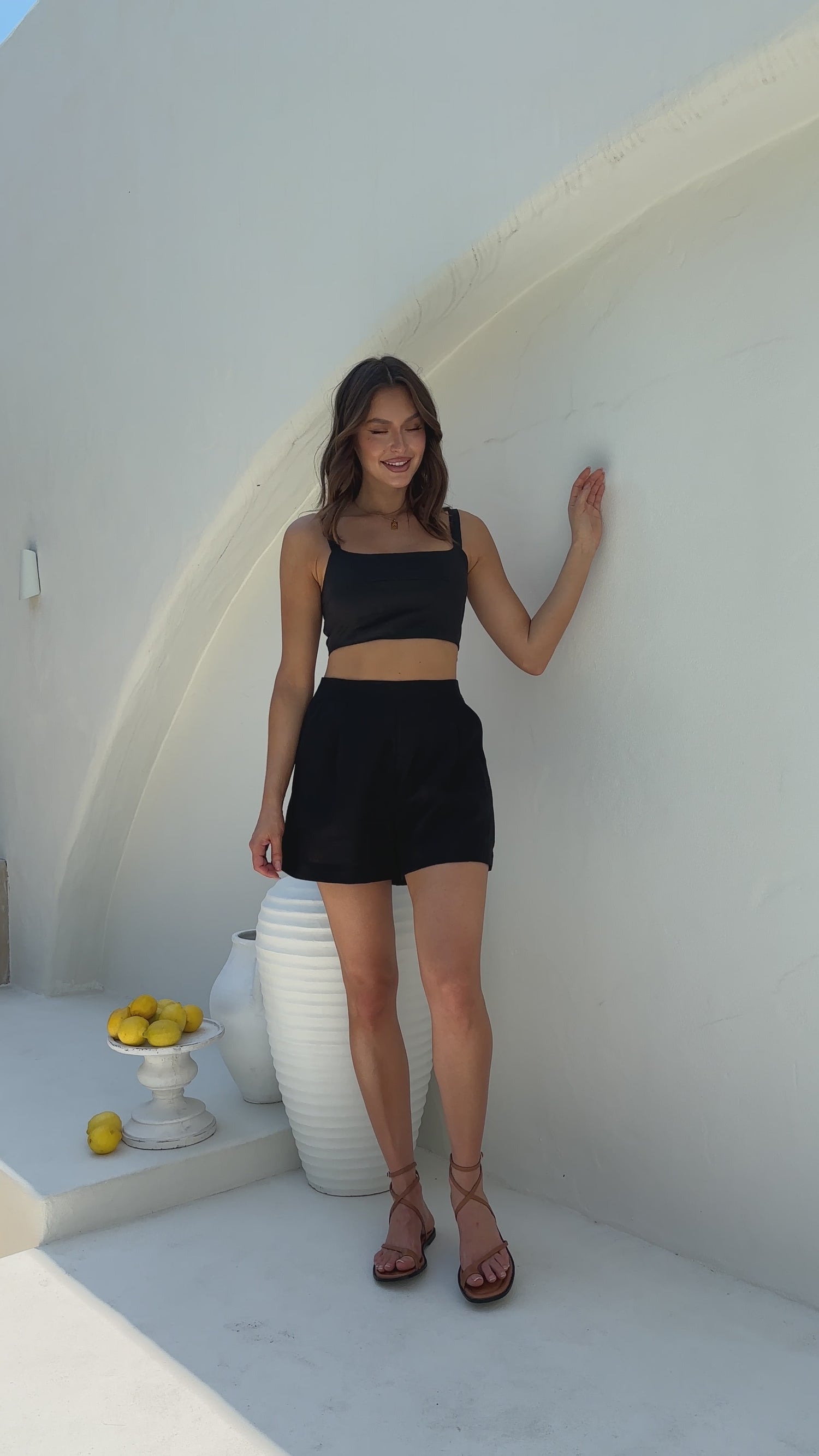 Tillie Shorts - Black - Billy J