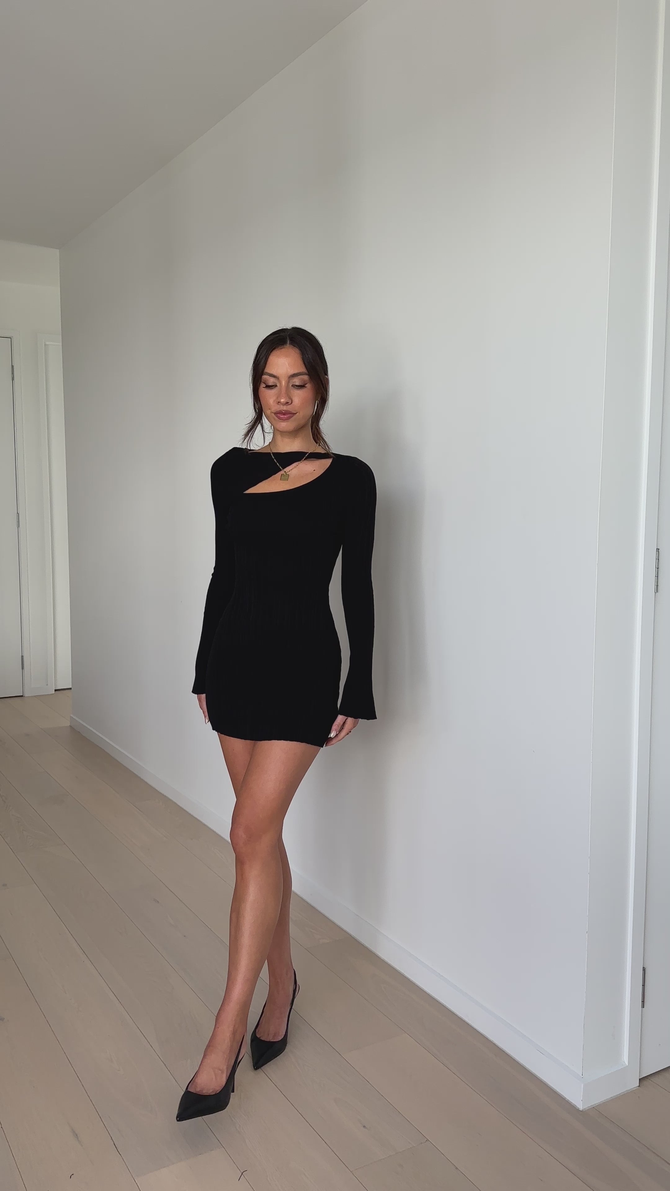 Ellison Mini Dress - Black