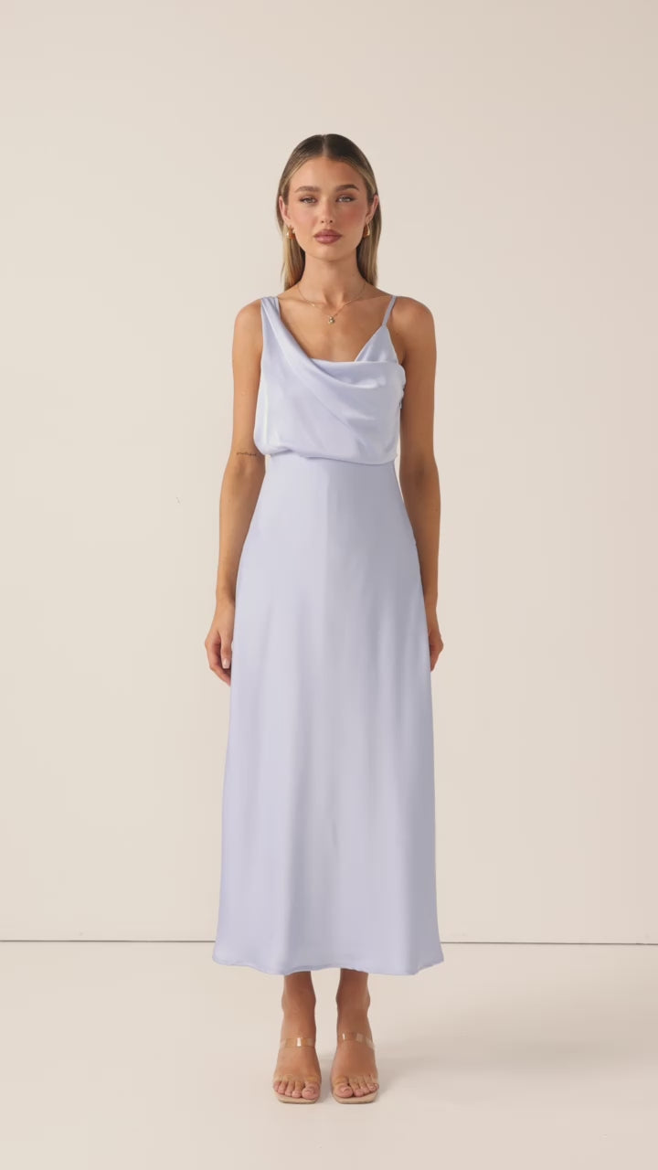 Load video: Audrey Maxi Dress - Blue Bell