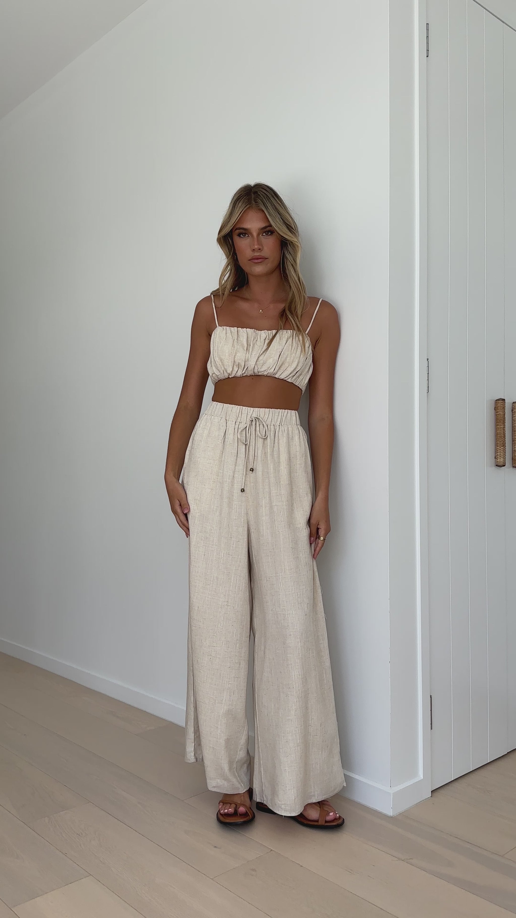 Naomi Top - Oatmeal - Billy J