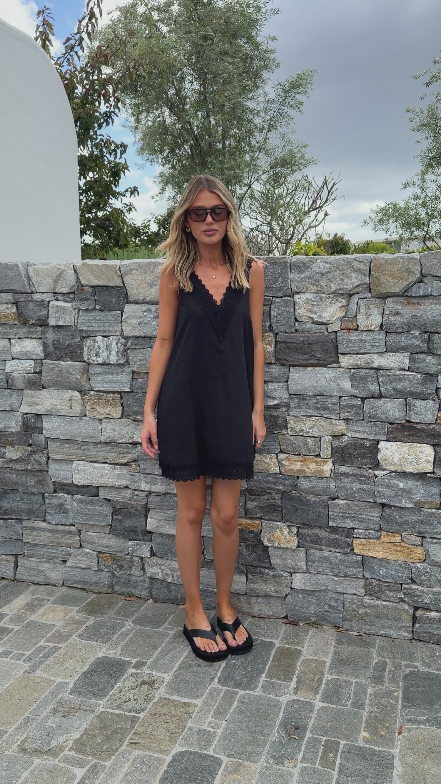 Kailyn Mini Dress - Black - Billy J