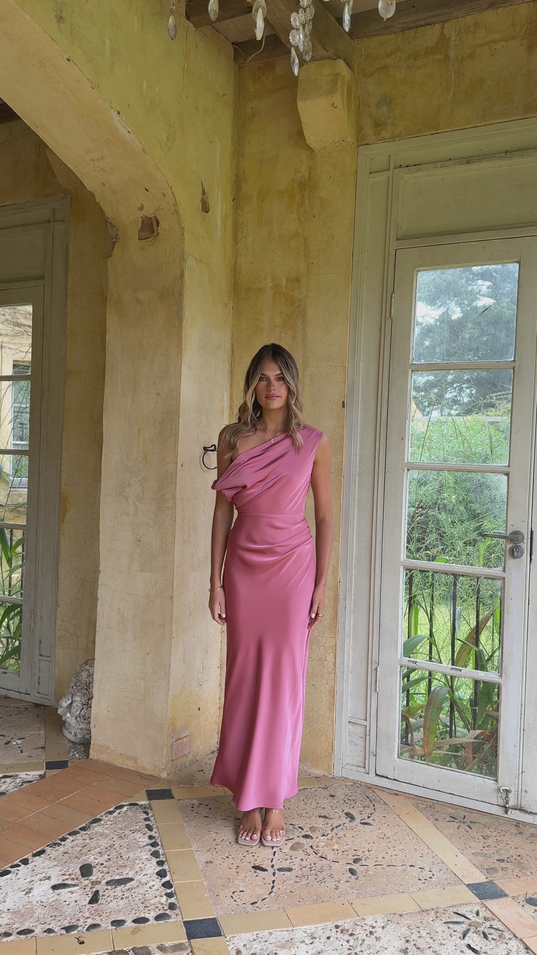 Gigi Maxi Dress - Baked Rose - Billy J