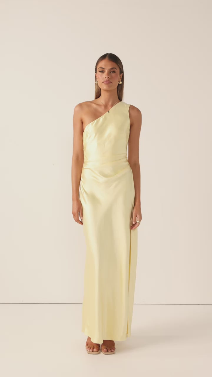 Victoria Maxi Dress - Yellow - Billy J
