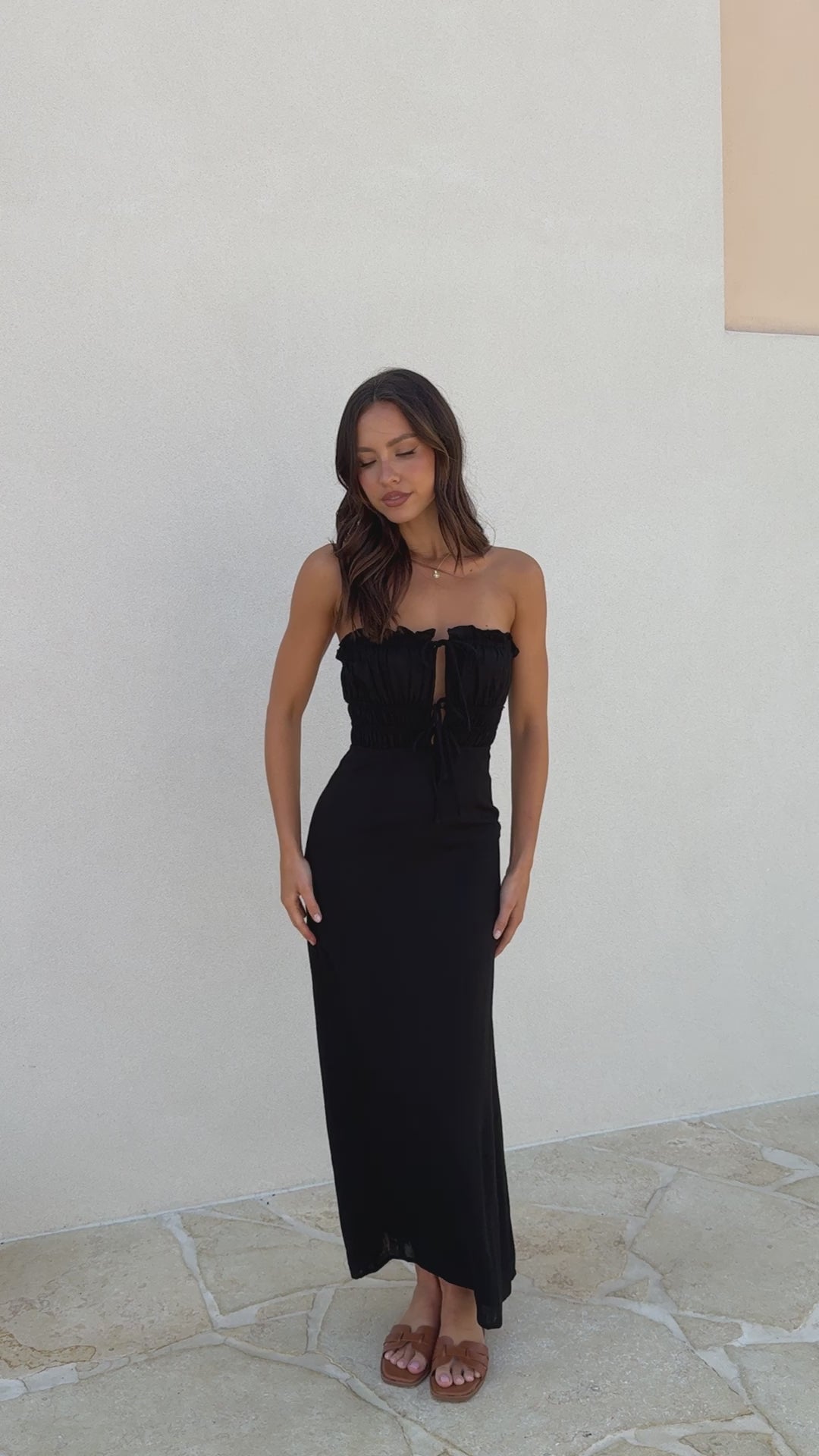 Kahli Maxi Dress - Black