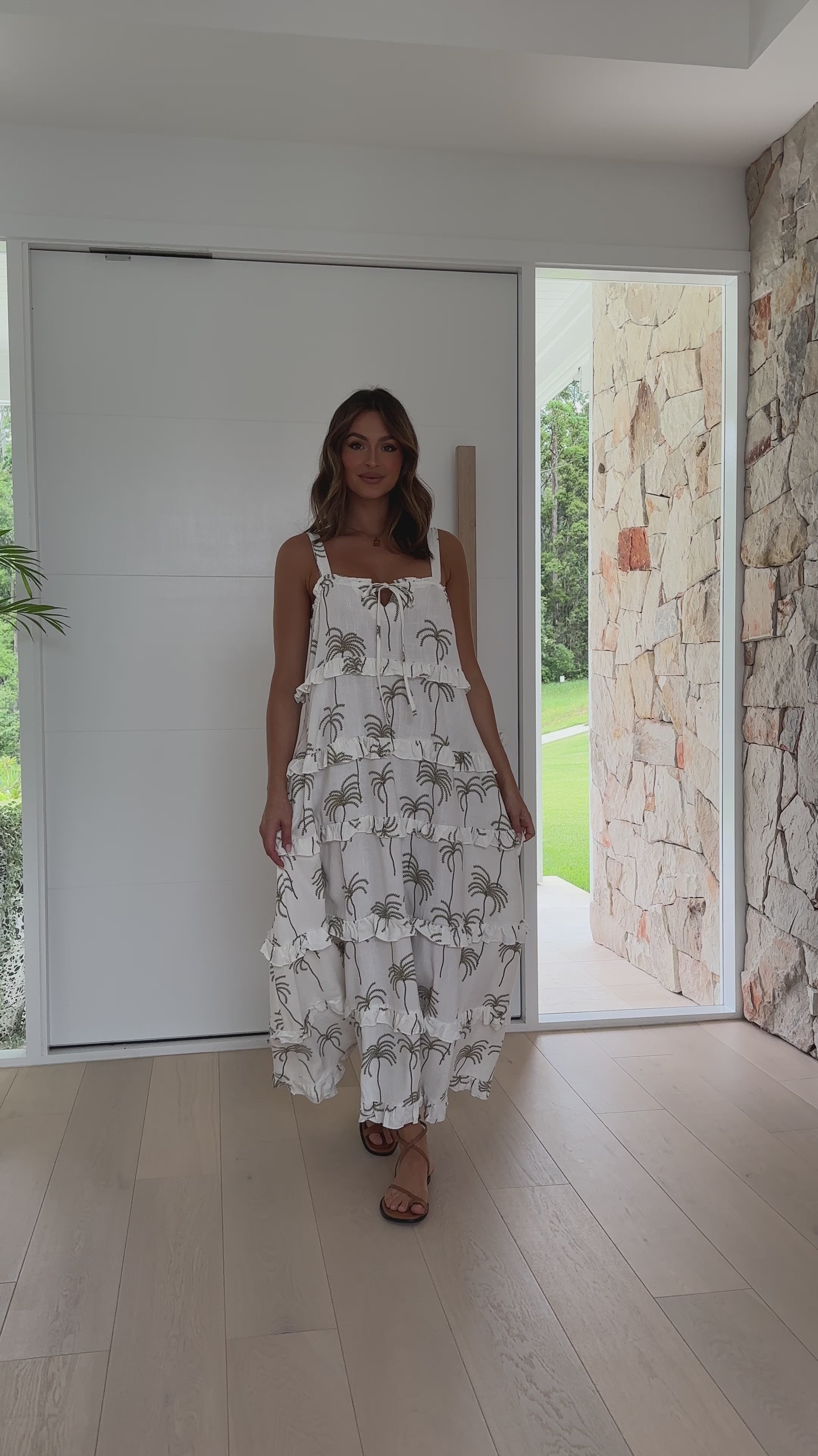 Zaide Maxi Dress - Bangalow Print