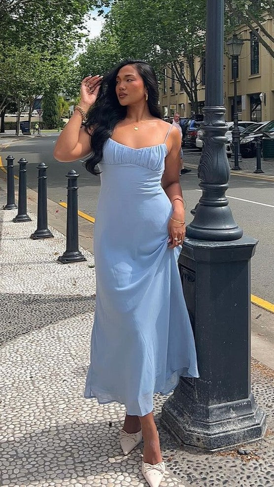 Margie Midi Dress - Blue - Buy Women's Dresses