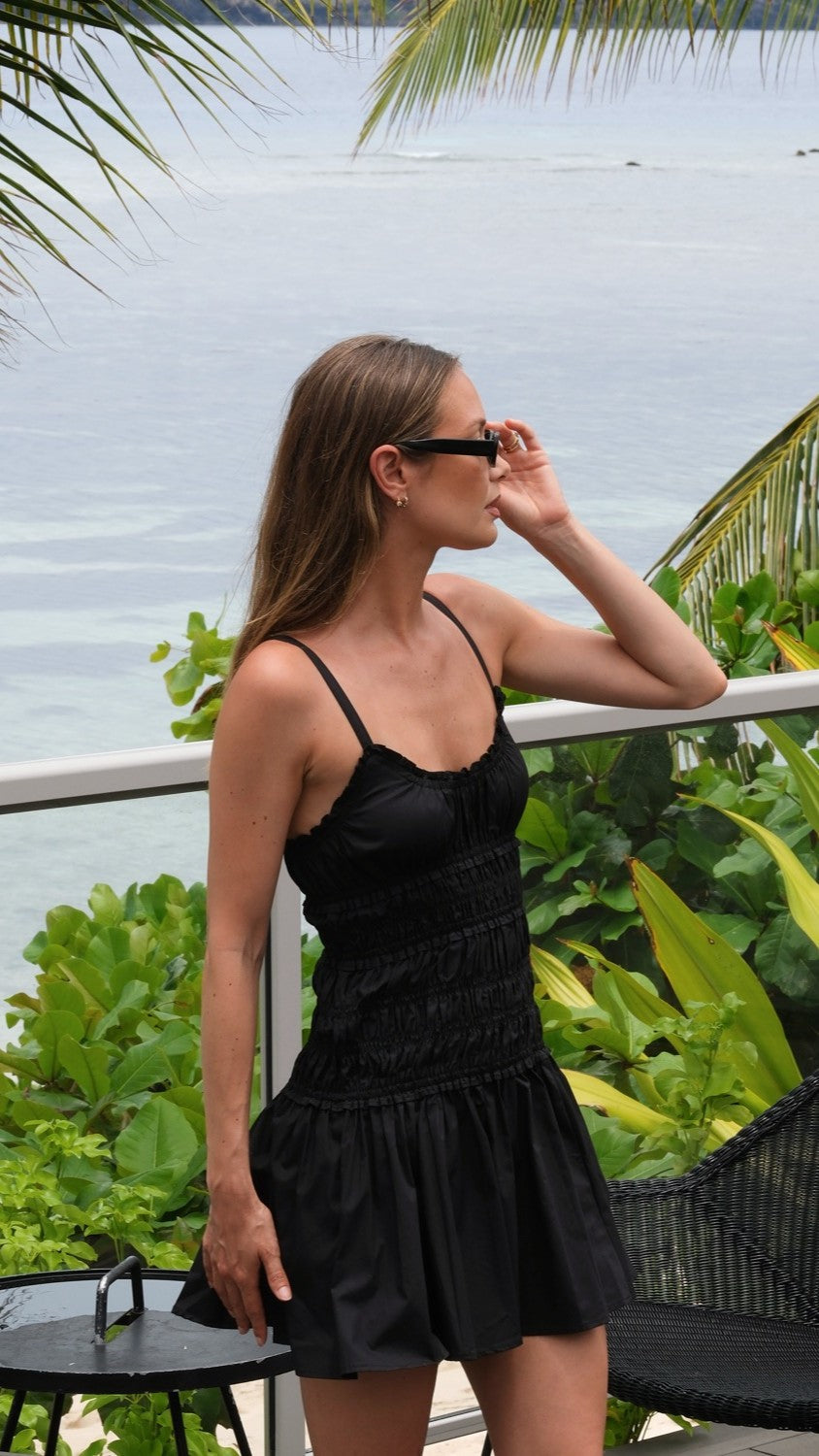 Vida Mini Dress - Black - Billy J