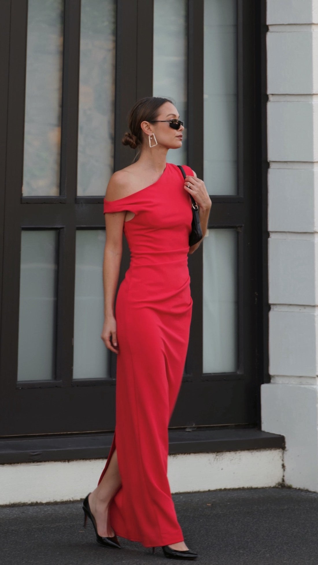 Lilah Maxi Dress - Red - Billy J
