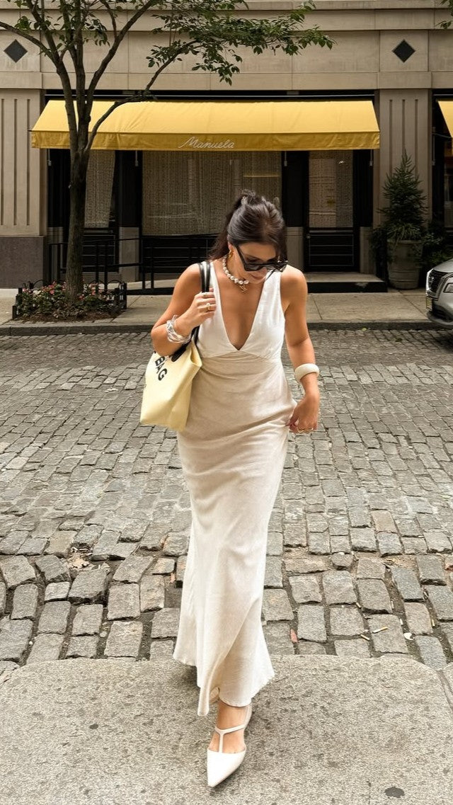 knee length dresses for ladies Caden Maxi Dress - White - Buy Women's Dresses main image 0
