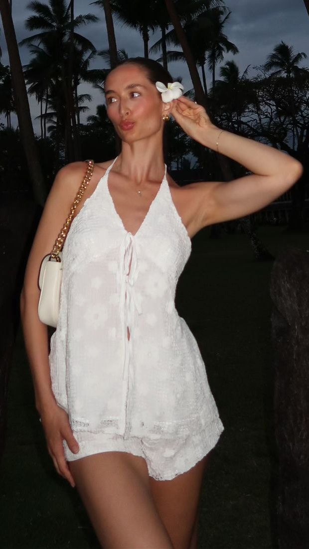Sana Shorts - White - Billy J