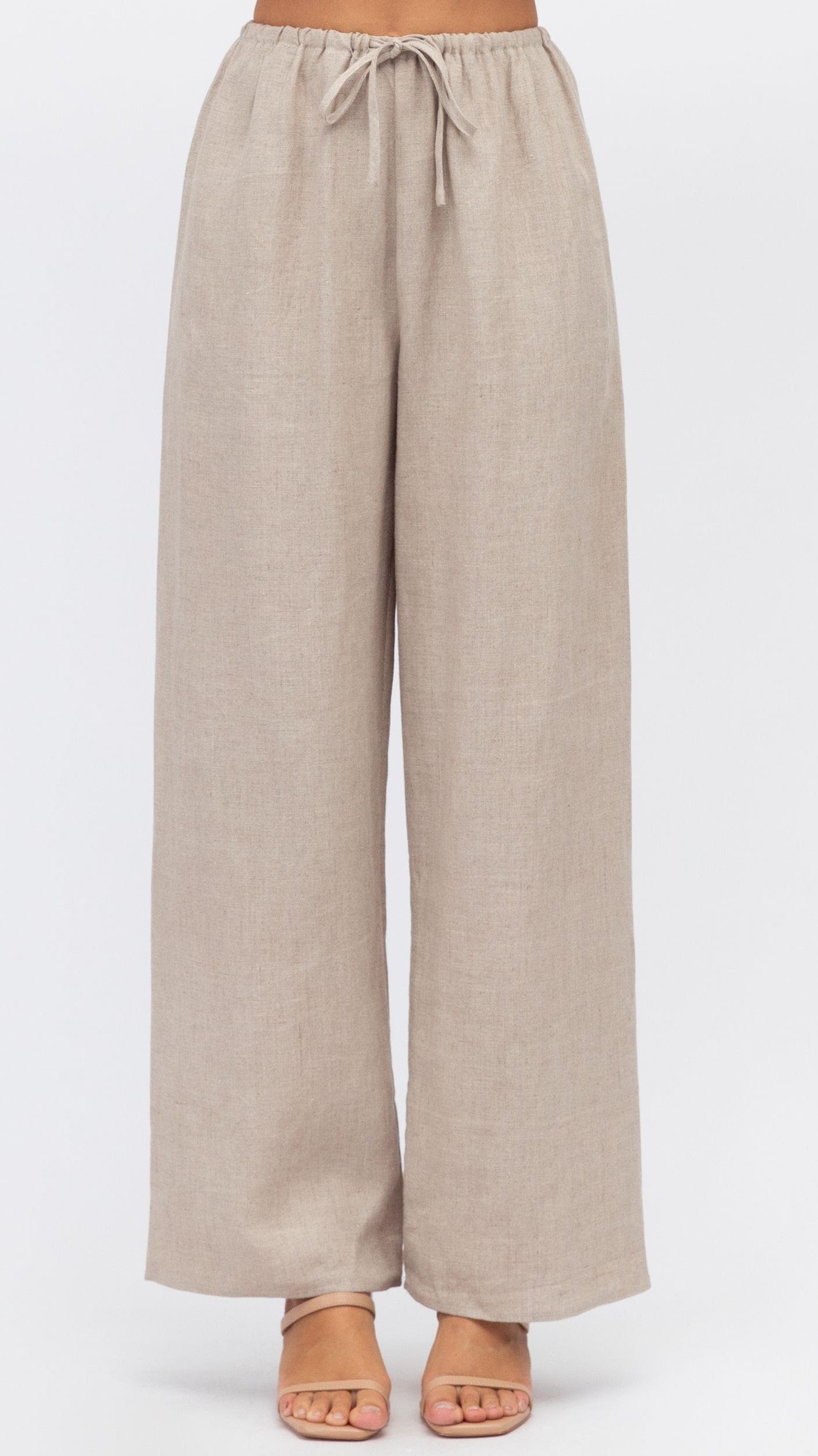 Maliena Pants - Oatmeal - Billy J