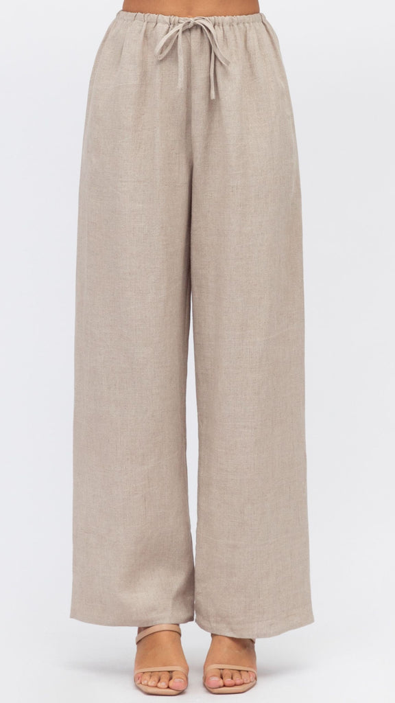 Maliena Pants - Oatmeal - Billy J