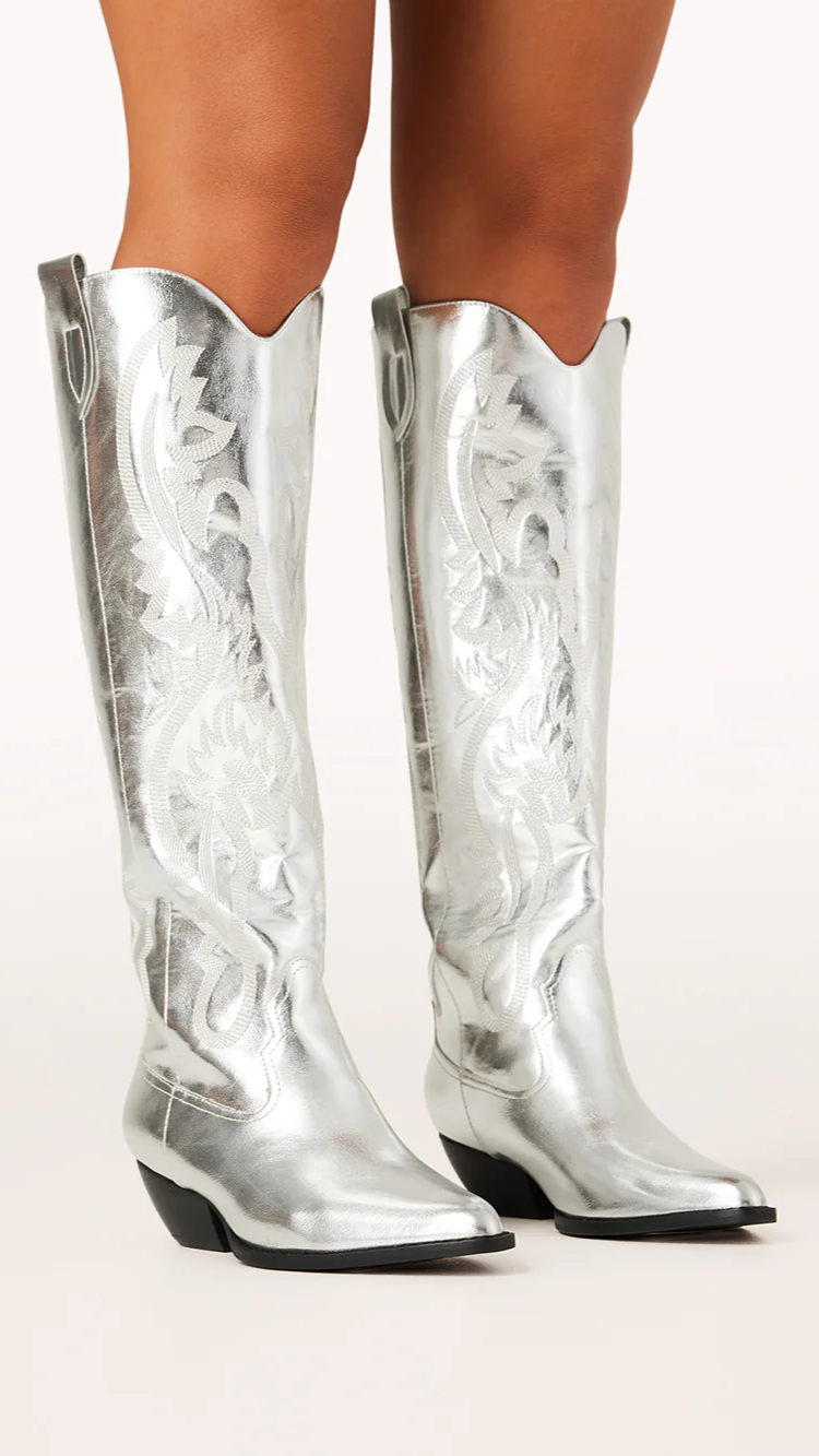 Wilden Boots - Silver Metallic