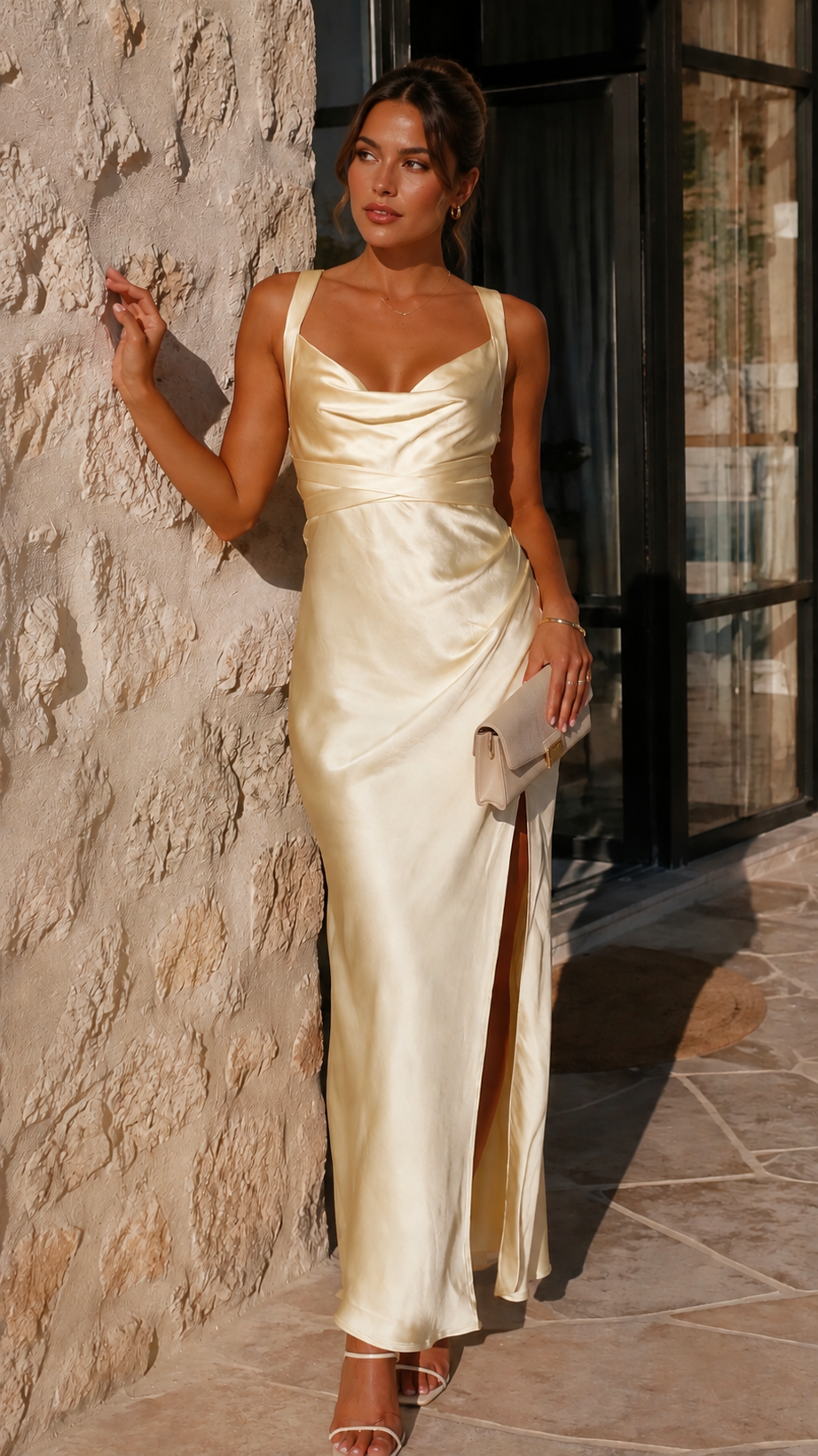 Zendaya Maxi Dress - Yellow - Billy J