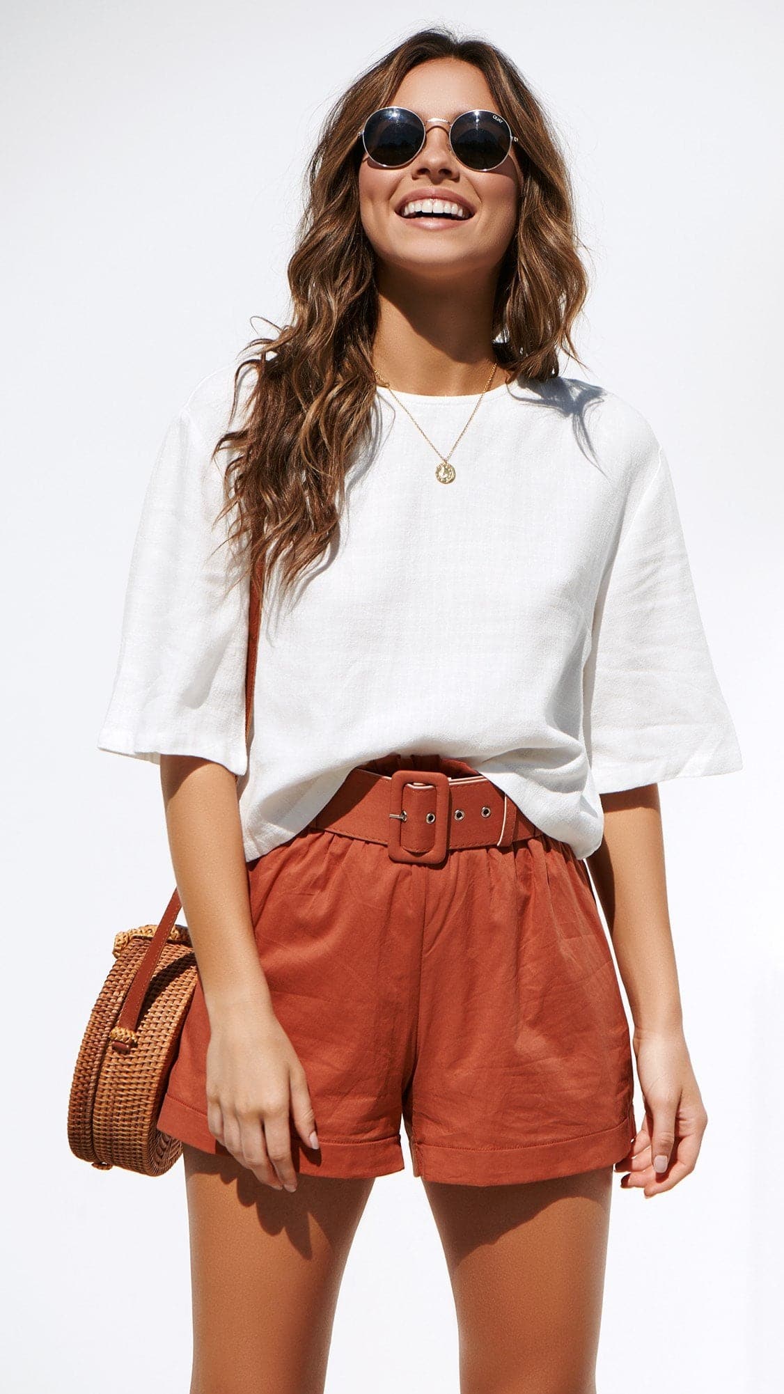 Charlotte Top - White - Billy J