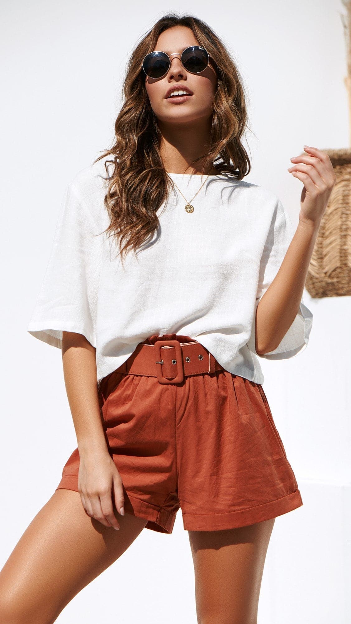 Charlotte Top - White - Billy J