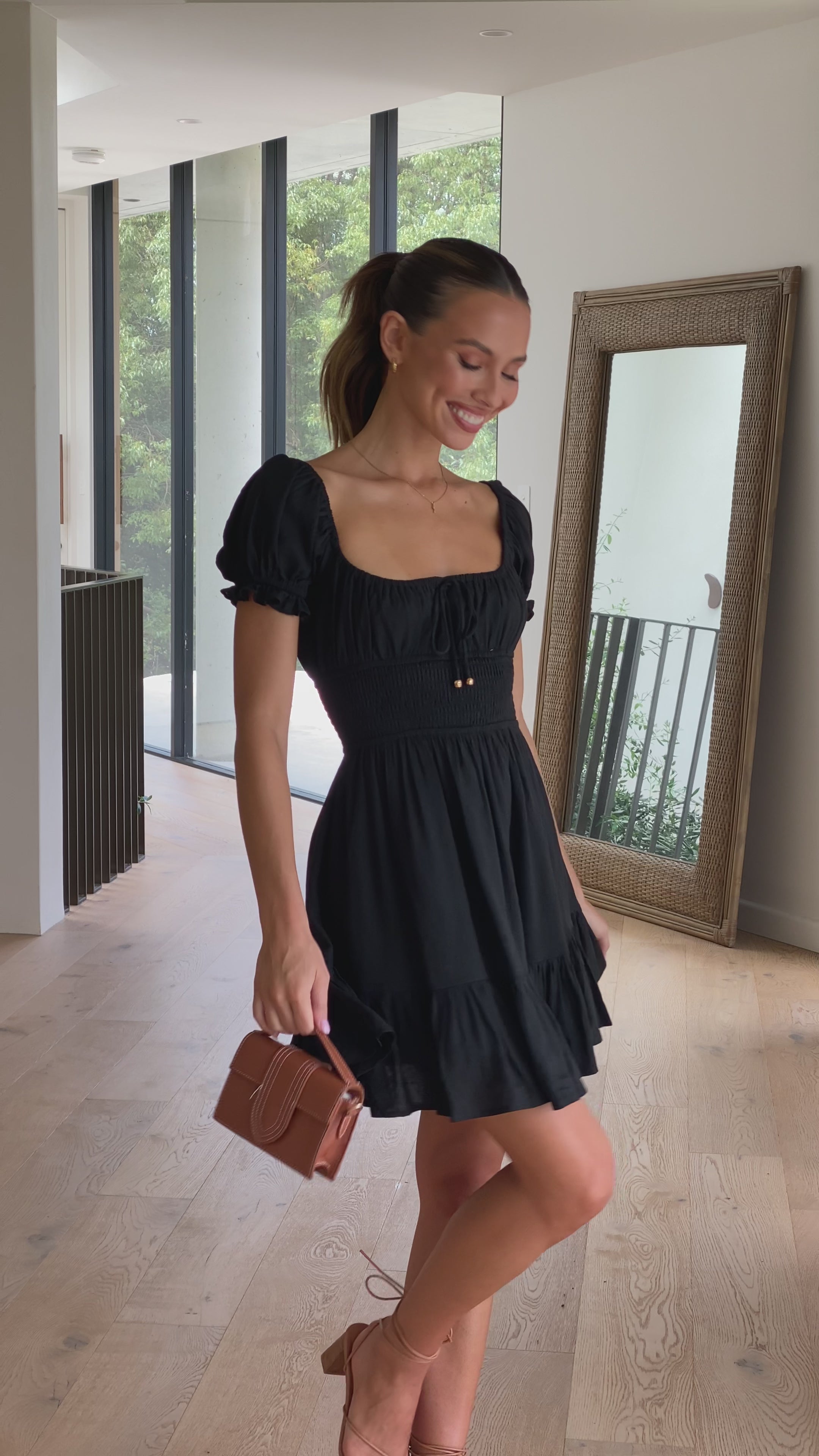 Kori Mini Dress - Black