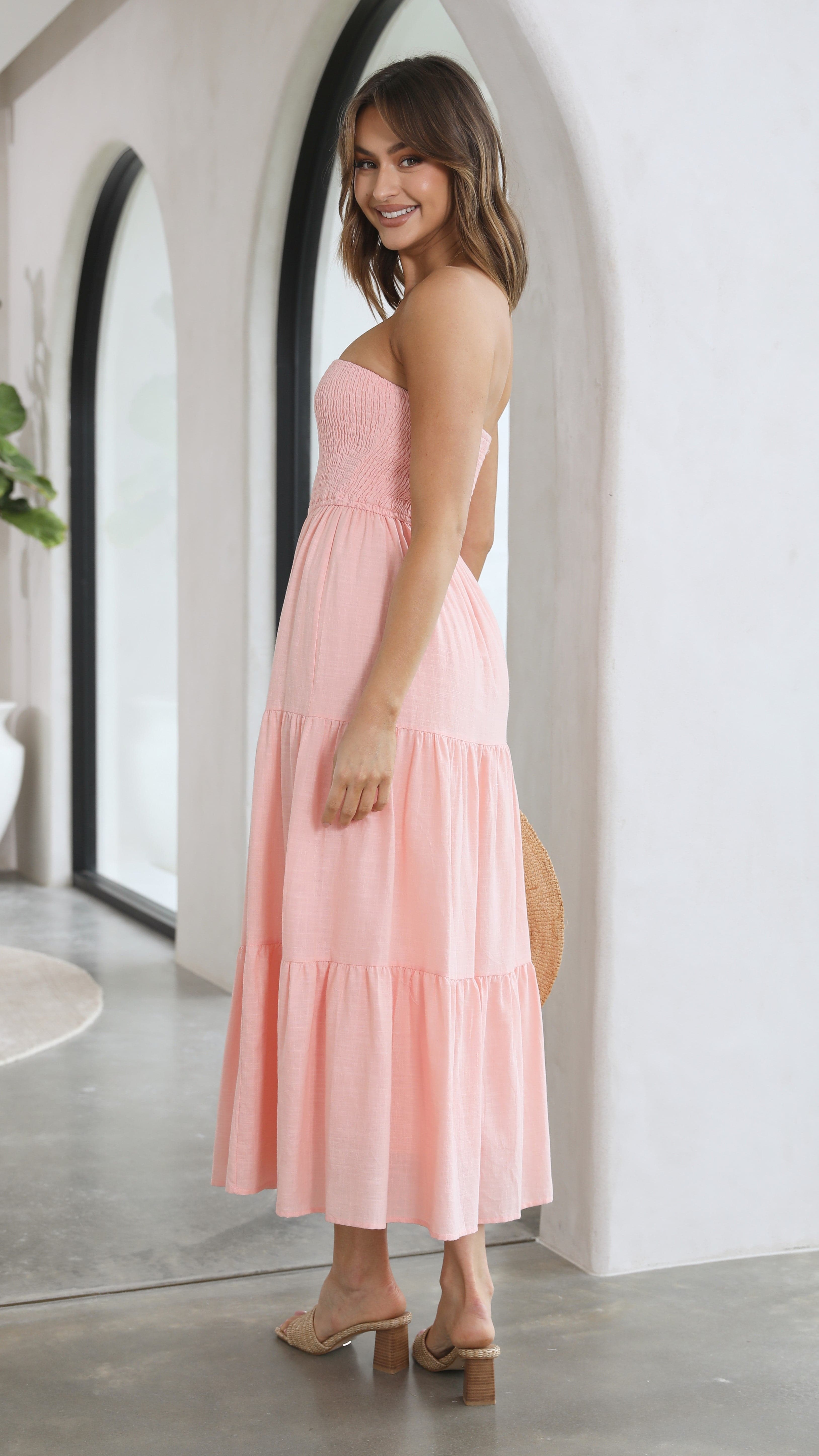 Brooke Maxi Dress - Soft Pink