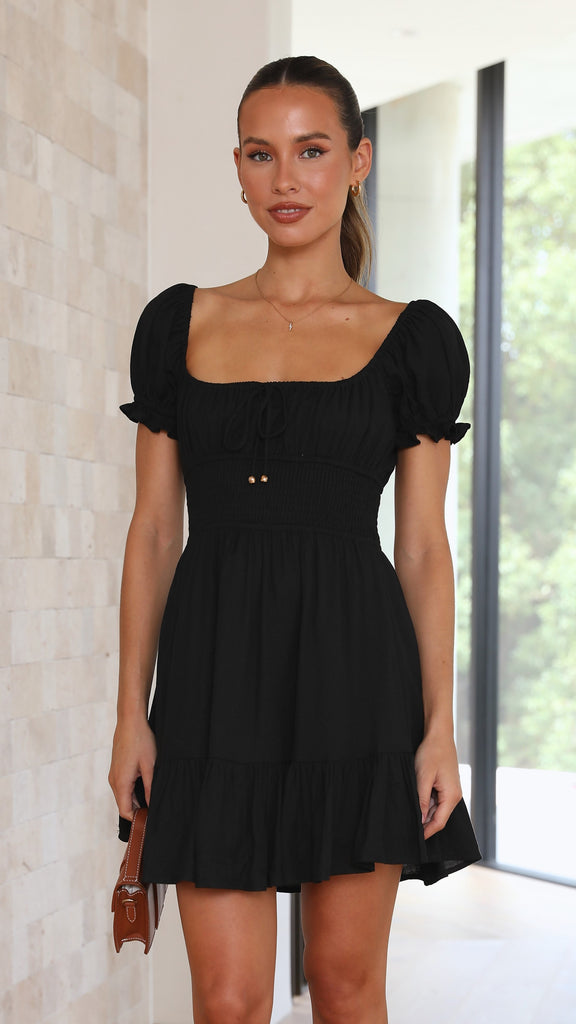 Kori Mini Dress - Black - Billy J