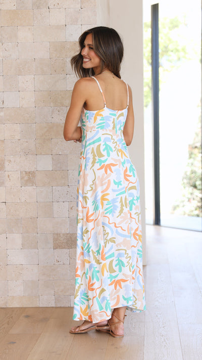 Load image into Gallery viewer, Dissy Maxi Dress - Tierra Print - Billy J
