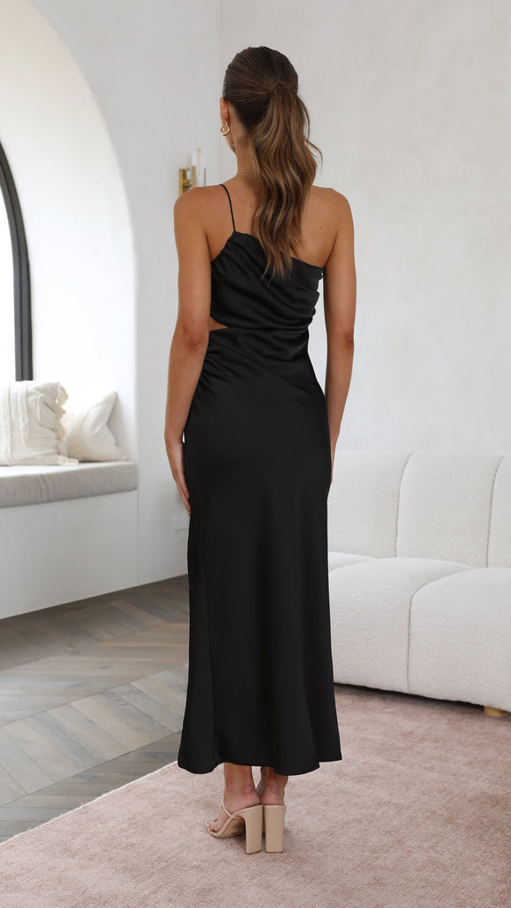 Nyla Maxi Dress - Black