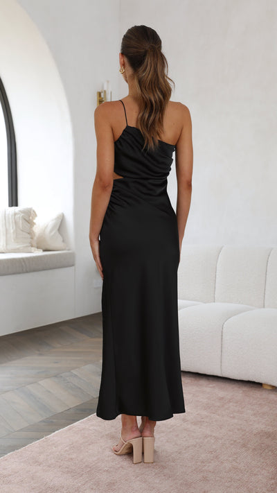 Load image into Gallery viewer, Nyla Maxi Dress - Black - Billy J
