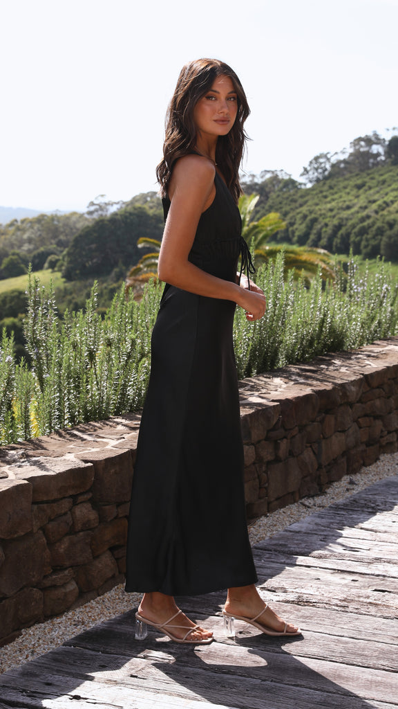 Amber Maxi Dress - Black