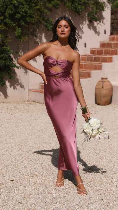 Load image into Gallery viewer, Izy Maxi Dress - Plum
