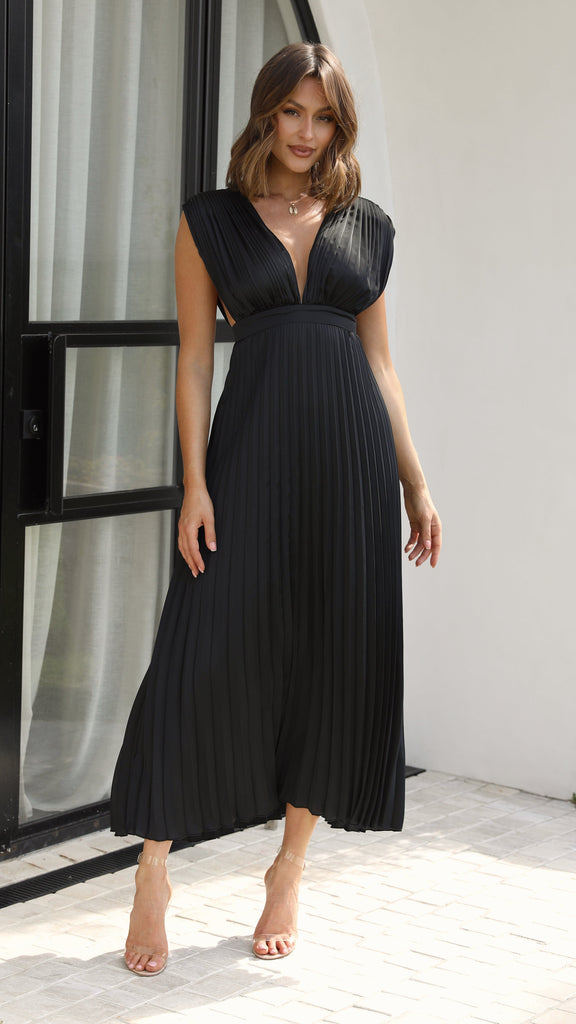 Laguna Maxi Dress - Black
