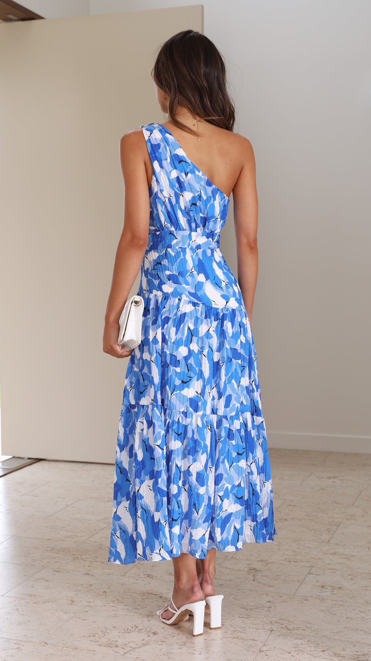 Jayma Maxi Dress - Blue Floral - Billy J