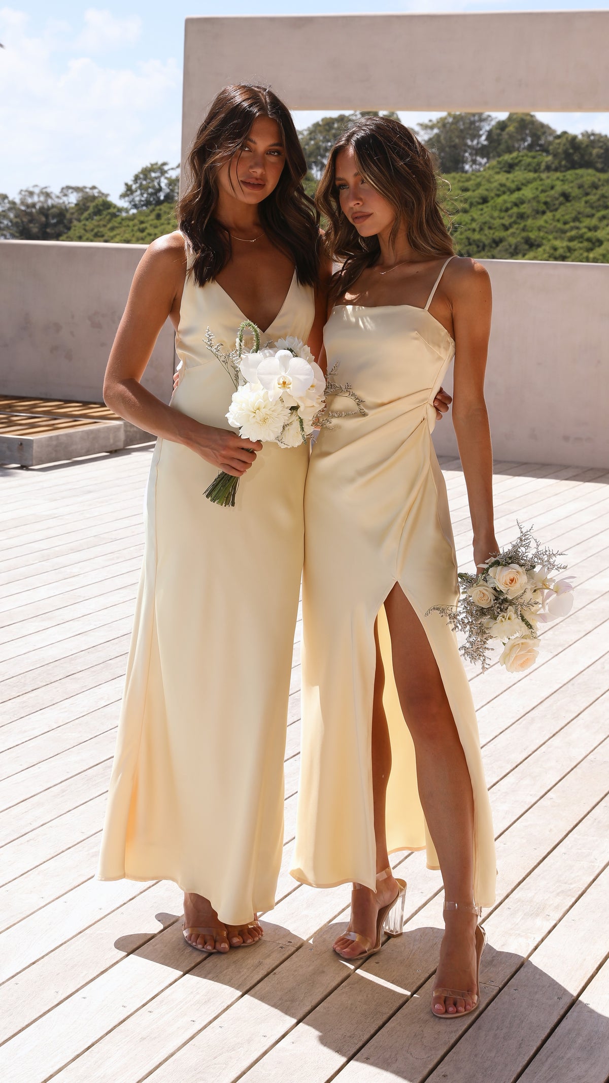 ilana maxi dress billy j 6 / Blue Bell