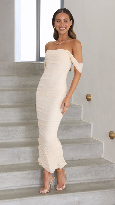 Load image into Gallery viewer, Kylie Maxi Dress - Cream
