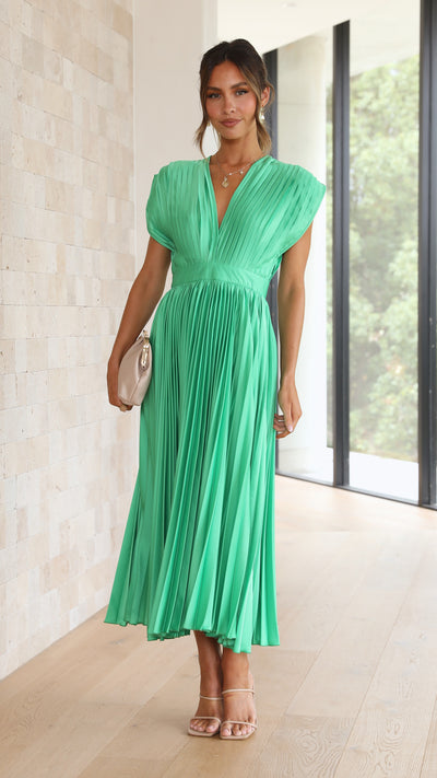Load image into Gallery viewer, Gina Maxi Dress - Green
