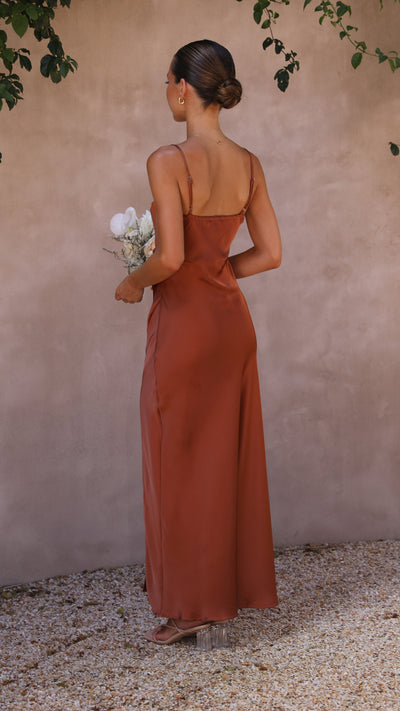 Load image into Gallery viewer, Ilana Maxi Dress - Copper
