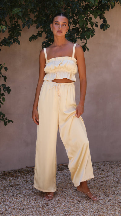 Load image into Gallery viewer, Zuri Pants - Yellow
