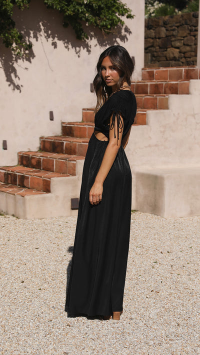 Load image into Gallery viewer, Marilyn Maxi Dress - Black
