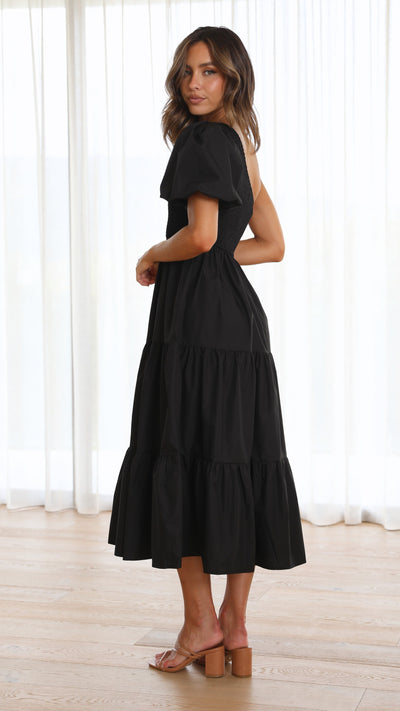Load image into Gallery viewer, Frankie Maxi Dress - Black
